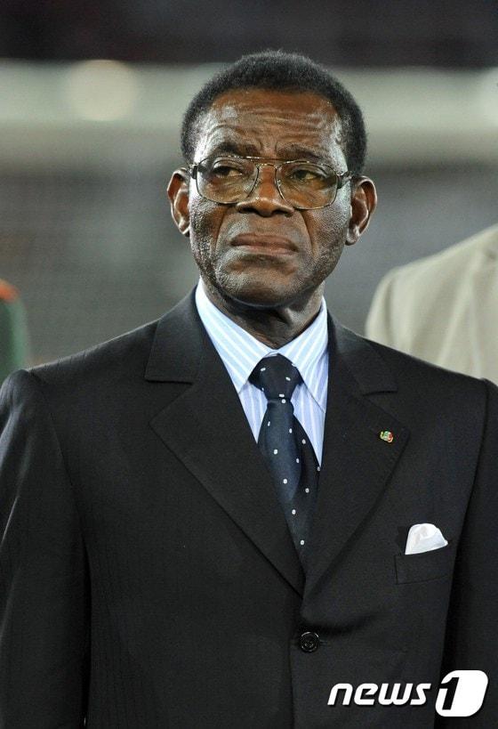 본문 이미지 - 테오도로 오비앙 응게마 적도기니 대통령 ⓒ AFP=뉴스1