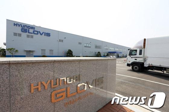 본문 이미지 - 현대글로비스 아산 제2KD센터 정문ⓒ News1