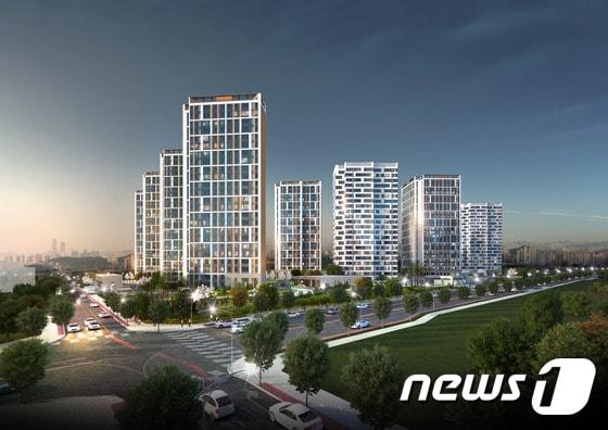 본문 이미지 - e편한세상 양주신도시 2차 석경투시도 ⓒ News1