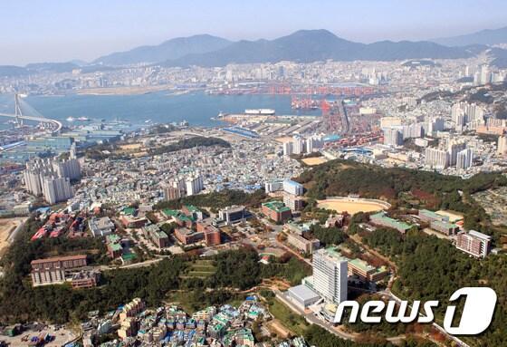본문 이미지 - 부경대학교 용당캠퍼스 전경.&#40;부경대 제공&#41;ⓒ News1