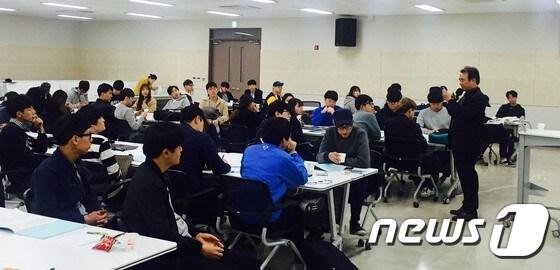 본문 이미지 - 한밭대 창업지원단은 학생들을 대상으로 All 1800 스타트업 프로그램을 진행하고 있다. ⓒ News1
