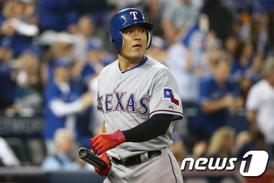 본문 이미지 - 추신수(34·텍사스 레인저스). /AFP=뉴스1 ⓒ News1