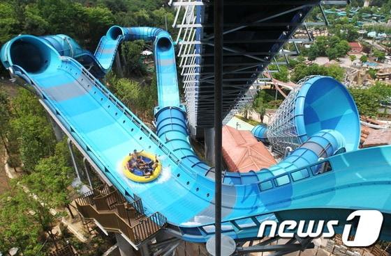 본문 이미지 - 캐리비안 베이 메가스톰 ⓒ News1