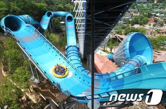 본문 이미지 - 케리비안베이 메가스톰.ⓒ News1