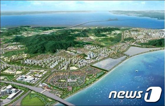 본문 이미지 - 영종하늘도시 조감도/LH제공ⓒ News1