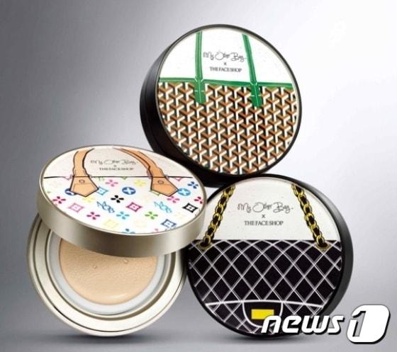 본문 이미지 - LG생활건강 '더페이스샵 X 마이아더백 CC 쿠션' ⓒ News1