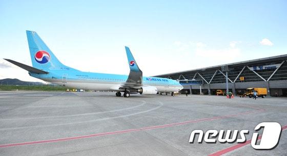 본문 이미지 - 포항공항 활주로ⓒ News1 