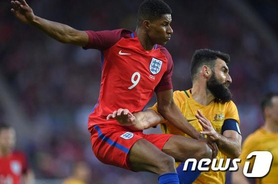 본문 이미지 - 잉글랜드 국가대표 공격수 마커스 래쉬포드(18) ⓒ AFP= News1