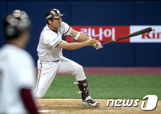 본문 이미지 - 넥센 히어로즈 외야수 이택근(36). / 뉴스1 ⓒ News1 안은나 기자