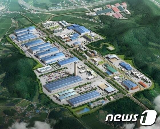 본문 이미지 - 벽산이 입주할 홍성일반산업단지 전경ⓒ News1