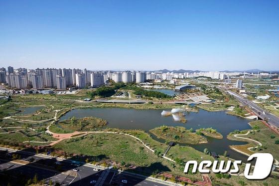 본문 이미지 - 파주 운정호수공원 (뉴스1 DB) ⓒ News1