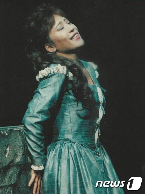 본문 이미지 - 소프라노 '조수미' 데뷔 당시 사진. 1986년 10월26일 이탈리아 트리스테 베르디극장 ⓒ News1