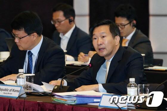 본문 이미지 - 송인창 G20 국제협력대사 자료사진. (기획재정부 제공)2016.6.20/뉴스1 ⓒ News1 임세영 기자