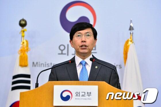 본문 이미지 - 조준혁 외교부 대변인. ⓒ News1 신웅수 기자