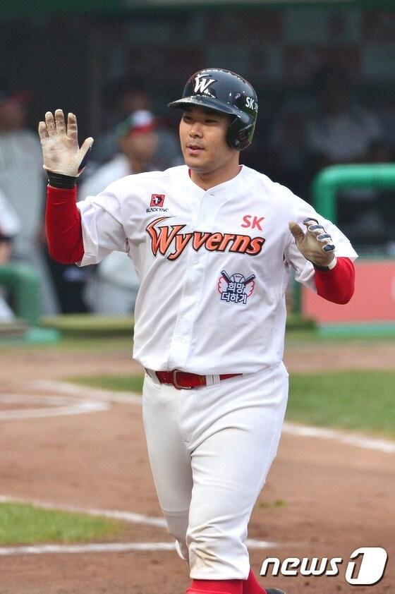 본문 이미지 - SK 와이번스 이재원. /뉴스1 DB ⓒ News1 민경석 기자