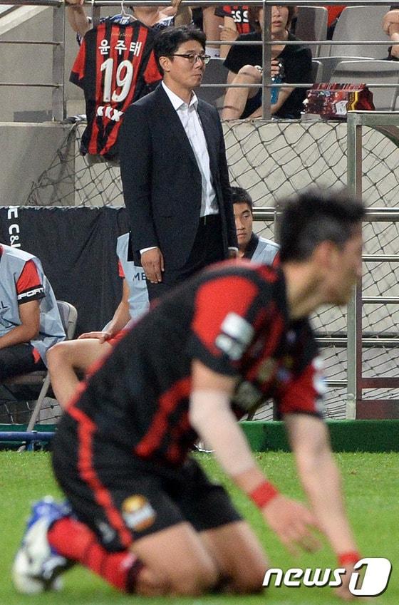 본문 이미지 - 황선홍 FC서울 감독. ⓒ News1 최현규 기자