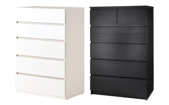 본문 이미지 - 한샘 서랍장(왼쪽)과 이케아 서랍장. 자료출처 = 각사 홈페이지. ⓒ News1