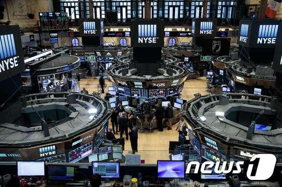 본문 이미지 - 뉴욕증권거래소(NYSE). ⓒ AFP=뉴스1