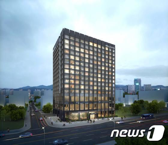 본문 이미지 - '신라스테이 천안' 투시도ⓒ News1