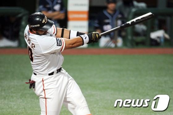 본문 이미지 - 한화 이글스 외국인 타자 로사리오. /뉴스1 ⓒ News1 김용빈 기자