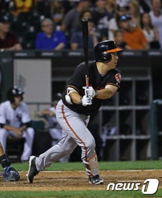 본문 이미지 - 볼티모어 오리올스가 28일(한국시간) 캐나다 온타리오주 토론토의 로저스 센터에서 열린 2016 메이저리그 토론토 블루제이스와의 경기에서 1-5로 패했다. 볼티모어의 김현수는 이날 결장했다.ⓒ AFP=News1