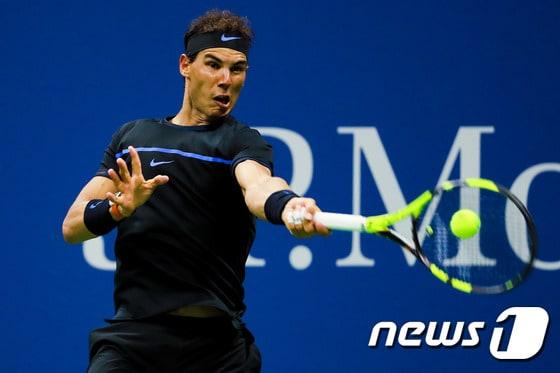 본문 이미지 - 스페인의 라파엘 나달이 US오픈 3라운드에 진출했다.ⓒ AFP=News1