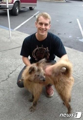 본문 이미지 - 미국으로 입양 간 한국 반려견. ⓒ News1