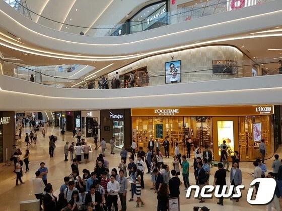 본문 이미지 - 5일 프리오픈한 스타필드 하남 내부. ⓒ News1