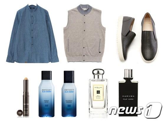 본문 이미지 - 왼쪽부터 빈폴 맨·로가디스·금강제화·톰 포드 포 맨·오딧세이·조 말론·까르뱅 뿌르 옴므ⓒ News1