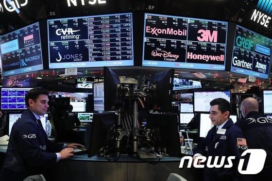 본문 이미지 - 뉴욕증권거래소. ⓒ AFP=뉴스1