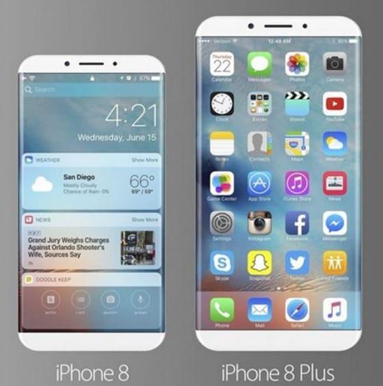 본문 이미지 - 아이폰8 예상 이미지 ⓒ News1