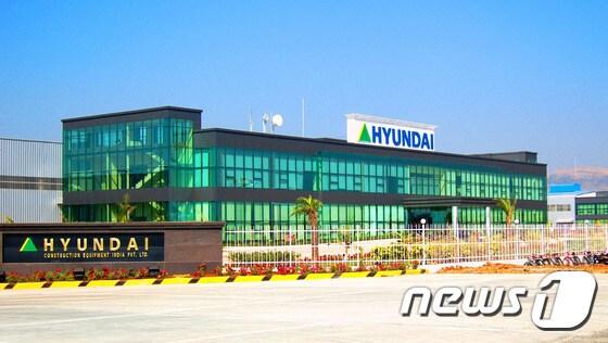 본문 이미지 - 현대건설기계 인도법인. ⓒ News1