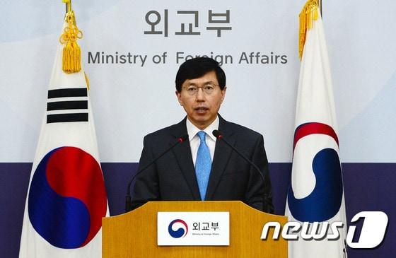 본문 이미지 - 조준혁 외교부 대변인. 뉴스1 ⓒ News1 이광호 기자