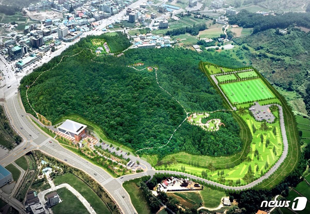 본문 이미지 - 안산공원 조감도ⓒ News1