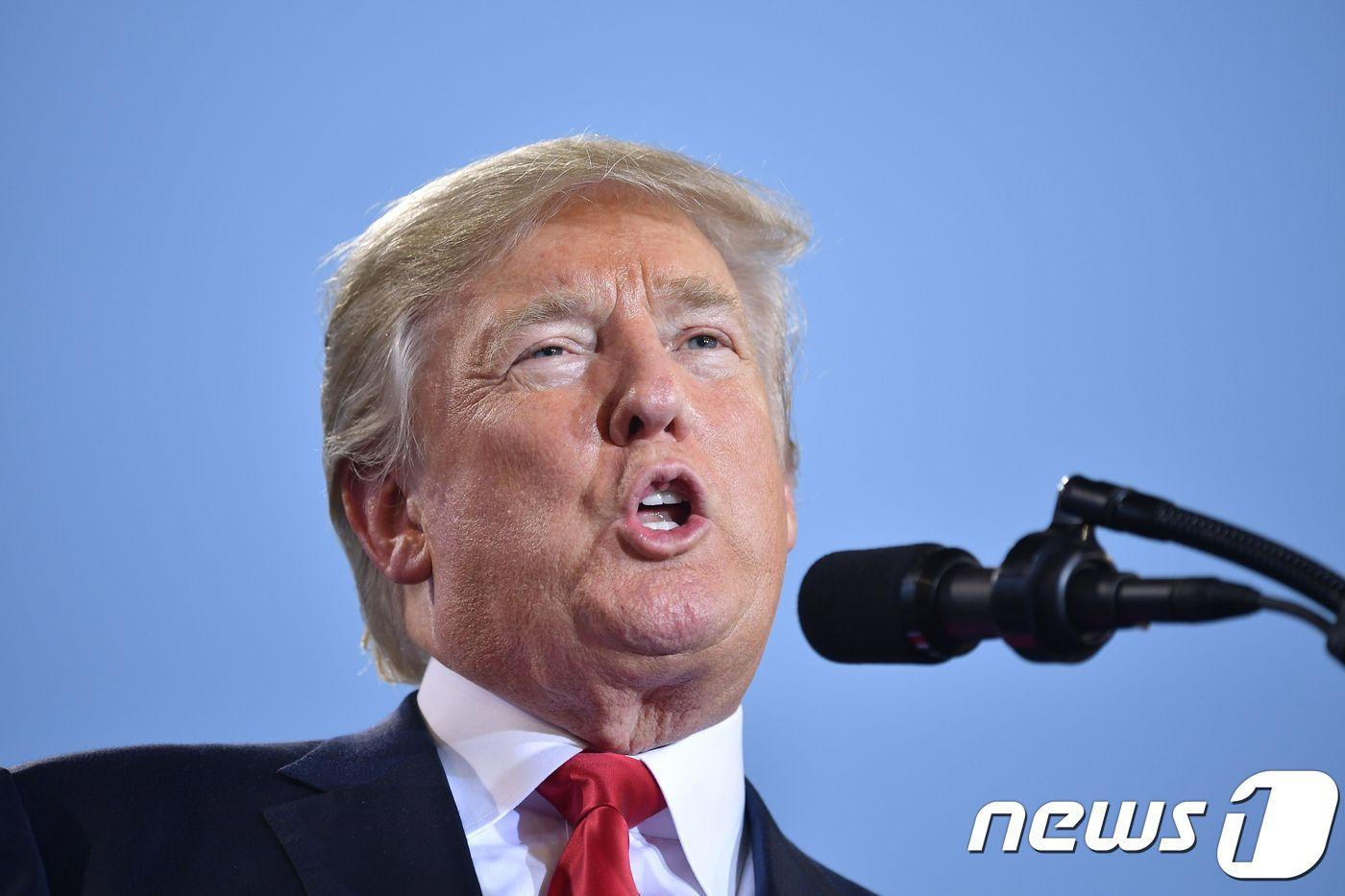 도널드 트럼프 미국 대통령. ⓒ AFP=뉴스1