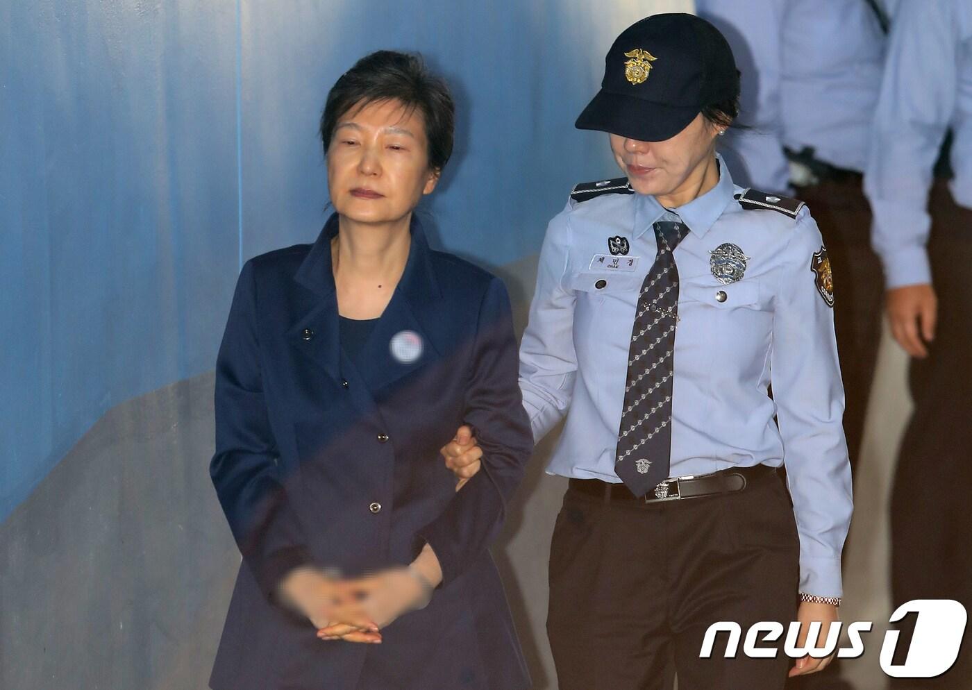 박근혜 전 대통령. 2017.10.13/뉴스1 ⓒ News1 민경석 기자