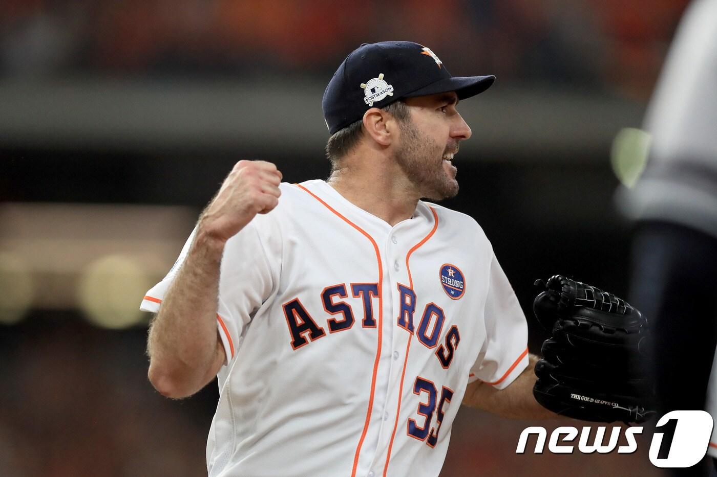 휴스턴 애스트로스의 저스틴 벌렌더. ⓒ AFP=News1