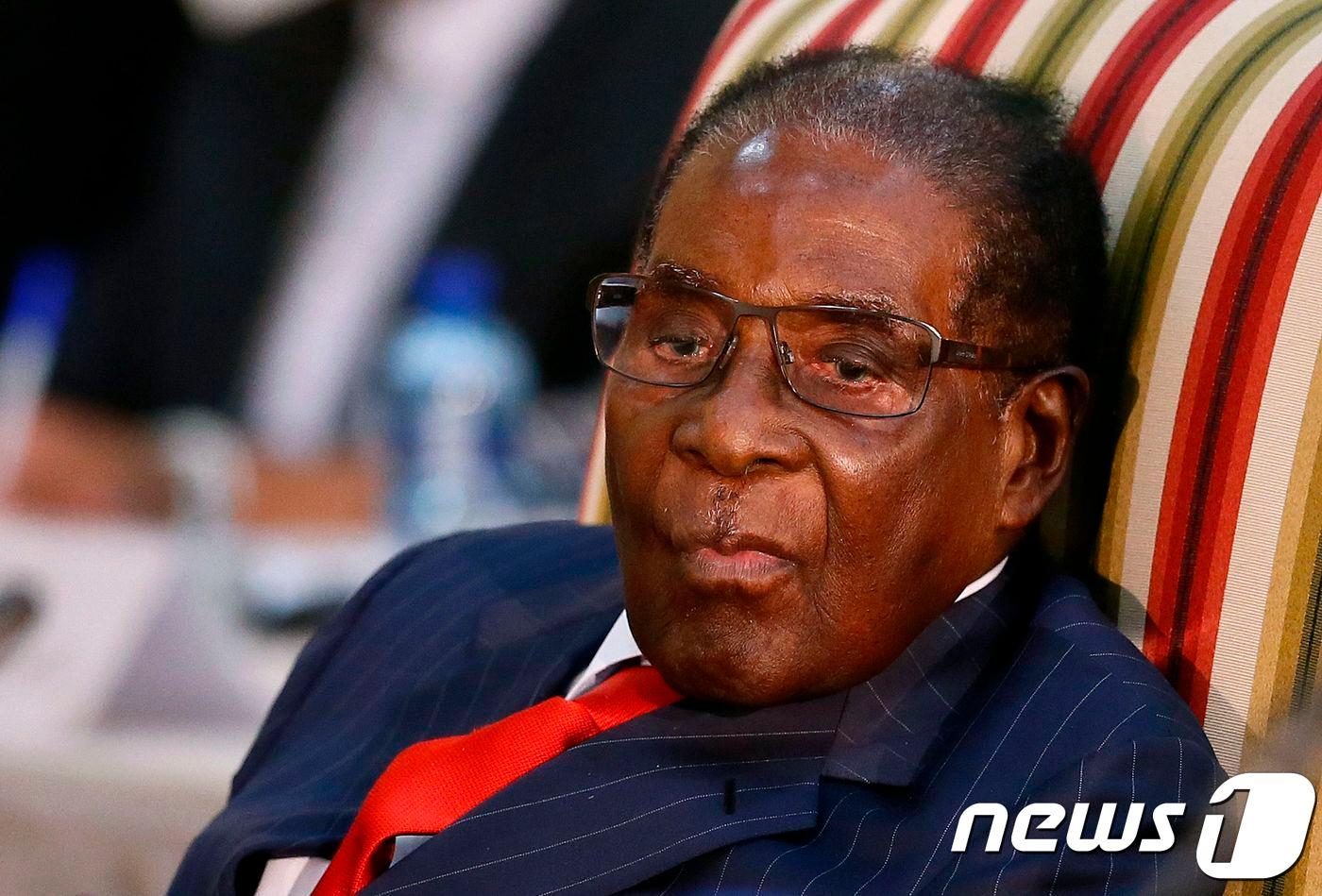 로버트 무가베 짐바브웨 대통령(자료사진) ⓒ AFP=뉴스1