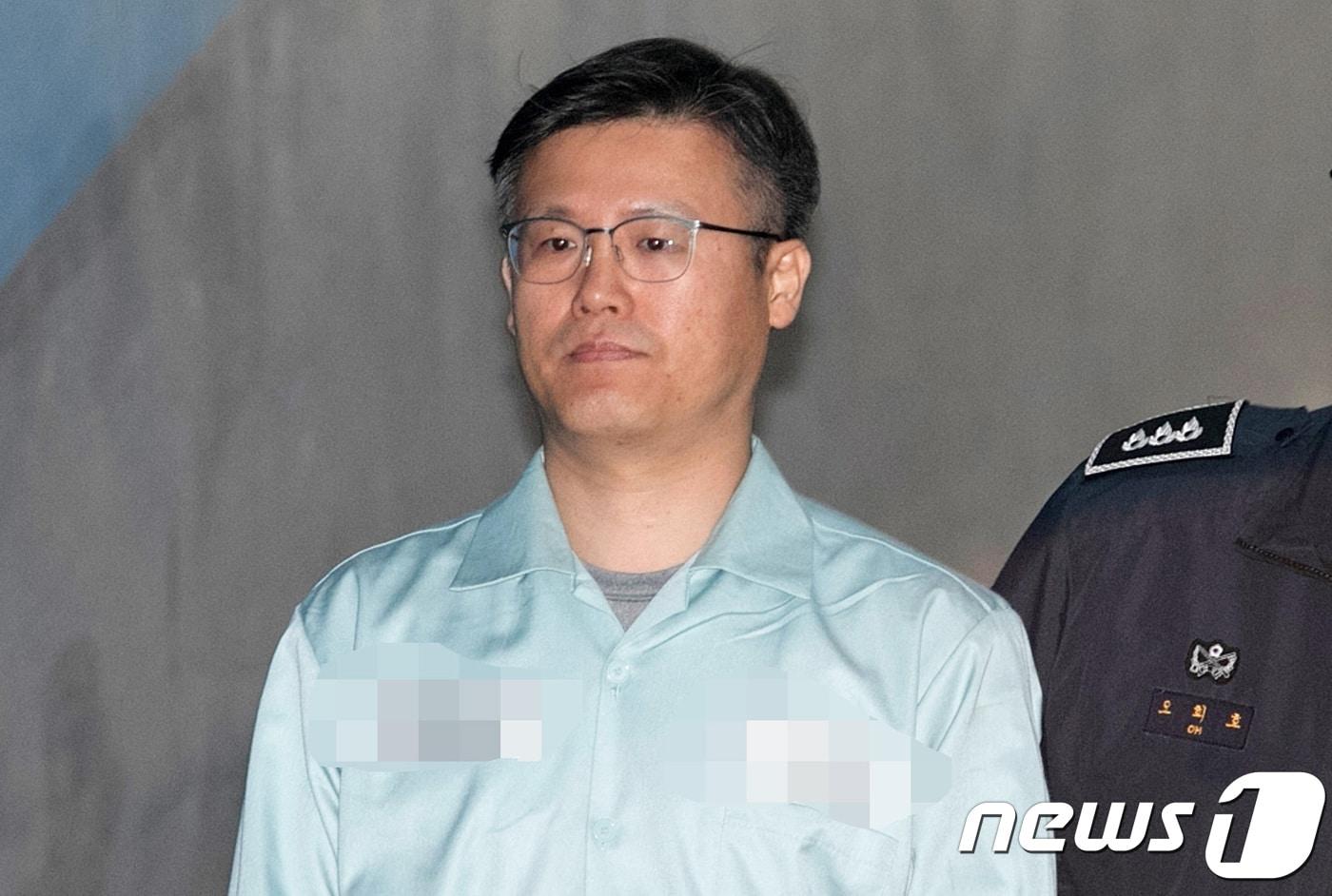본문 이미지 - 정호성 전 청와대 부속비서관 ⓒ News1 이승배 기자