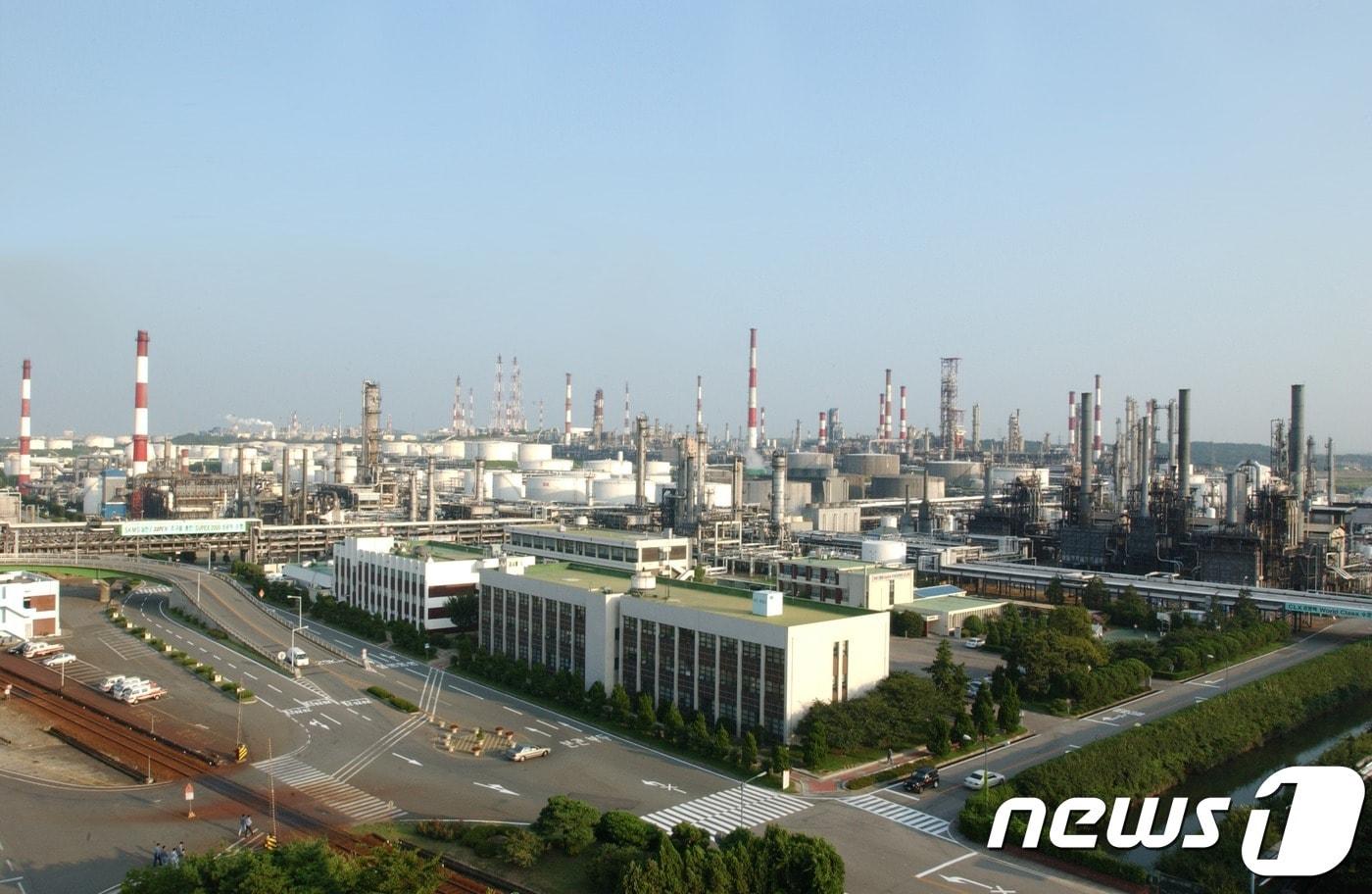 SK이노베이션 울산공장(울산CLX) 전경 ⓒ News1