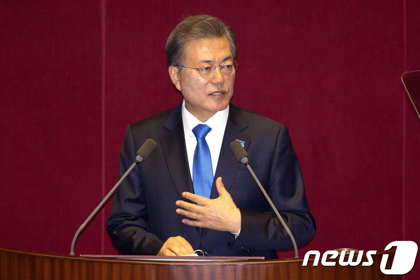 문재인 대통령. ⓒ News1 국회사진취재단