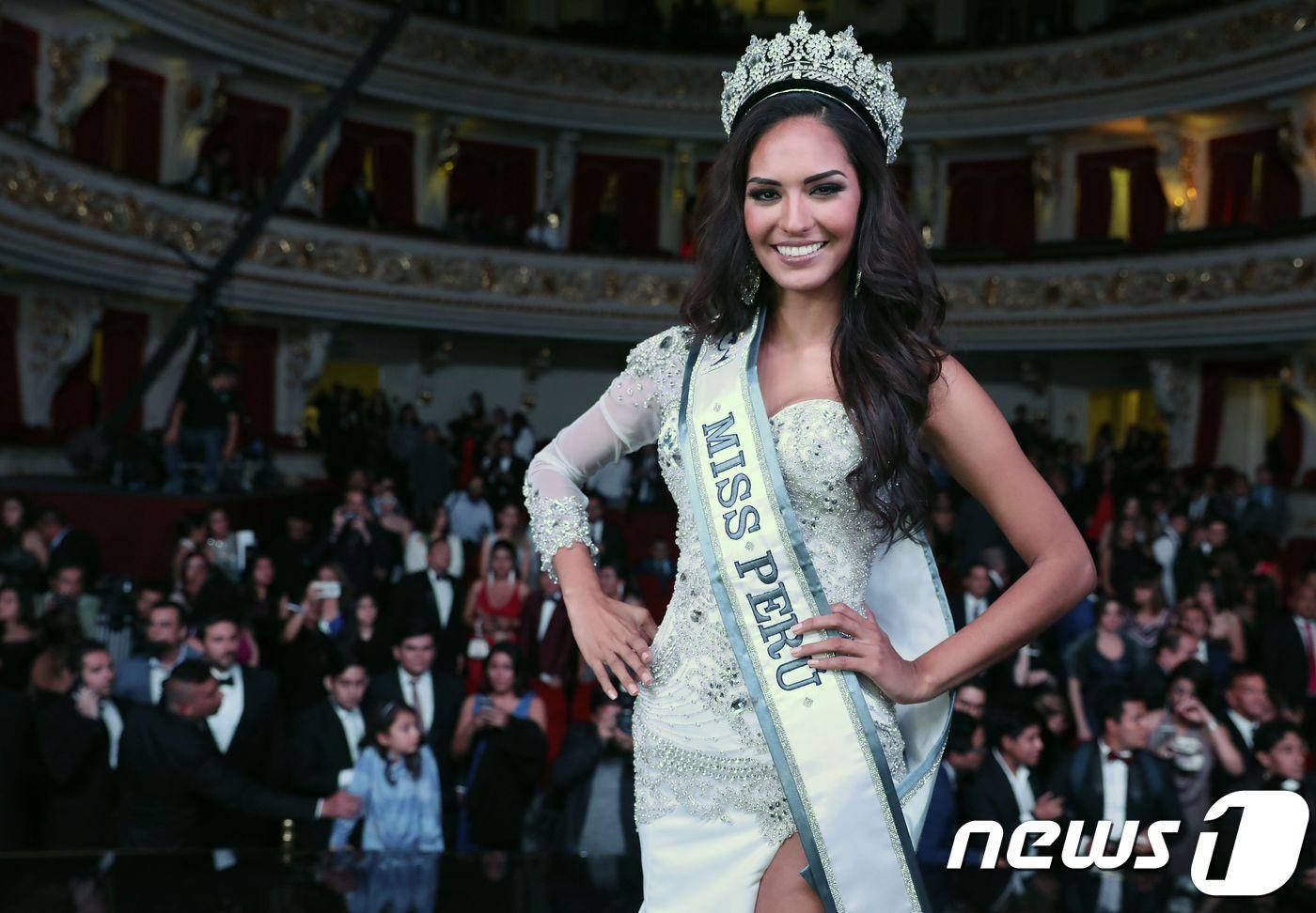 본문 이미지 - 올해 미스 페루로 뽑힌 로미나 로사노. (자료사진) ⓒ AFP=뉴스1