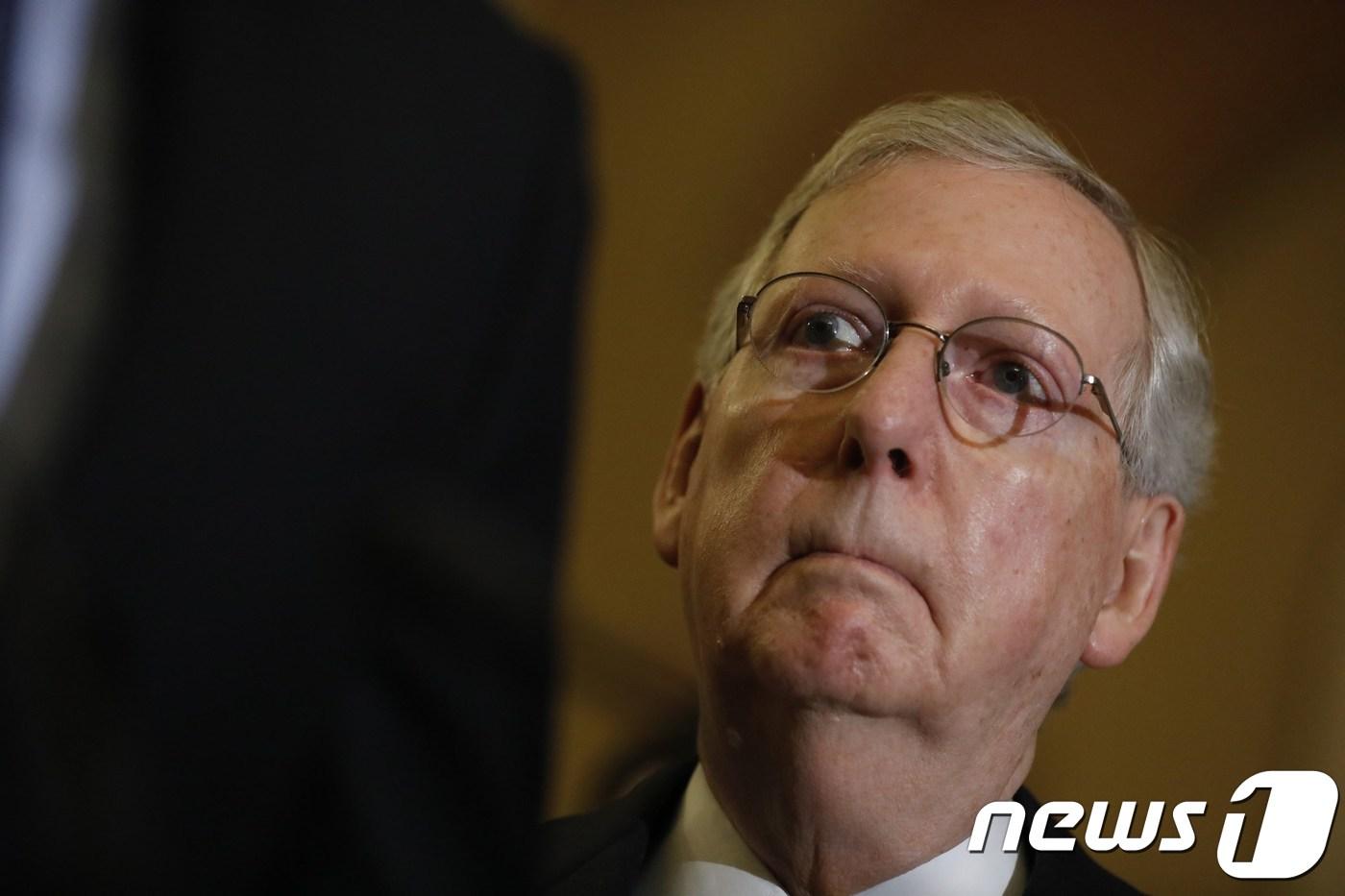 미치 매코넬 공화당 상원 원내대표. (자료사진) ⓒ AFP=뉴스1