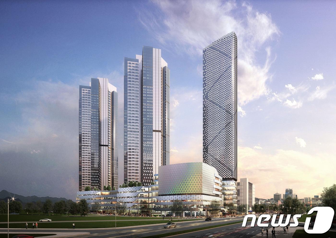 청주고속버스 터미널 현대화 사업 조감도.ⓒ News1