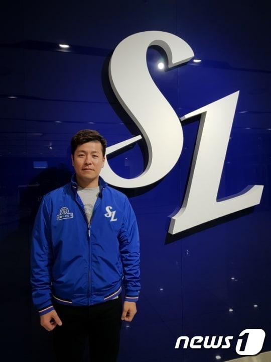 본문 이미지 - 삼성 라이온즈와 FA 계약을 맺은 강민호.(사진 삼성 제공)ⓒ News1