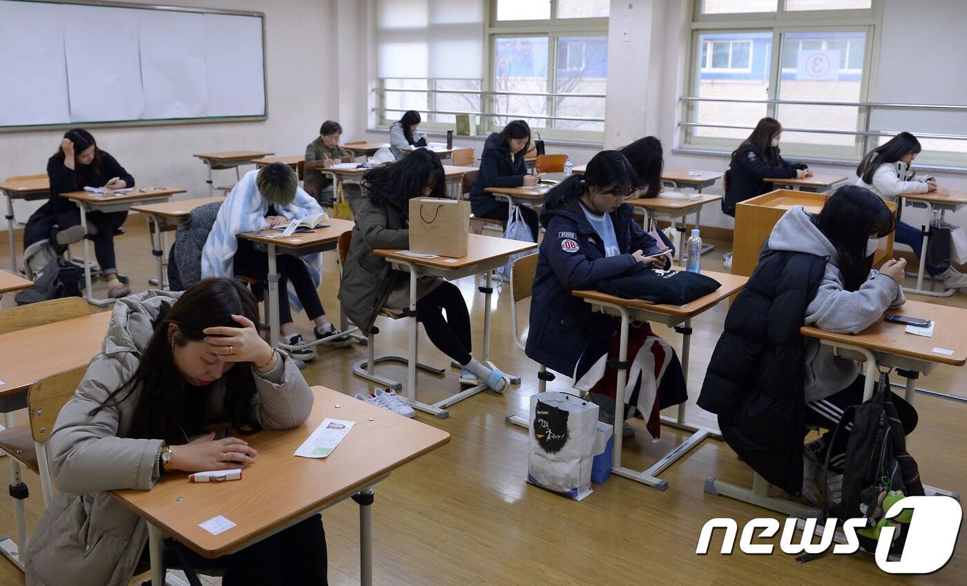 2018 대학수학능력시험./뉴스1 ⓒ News1