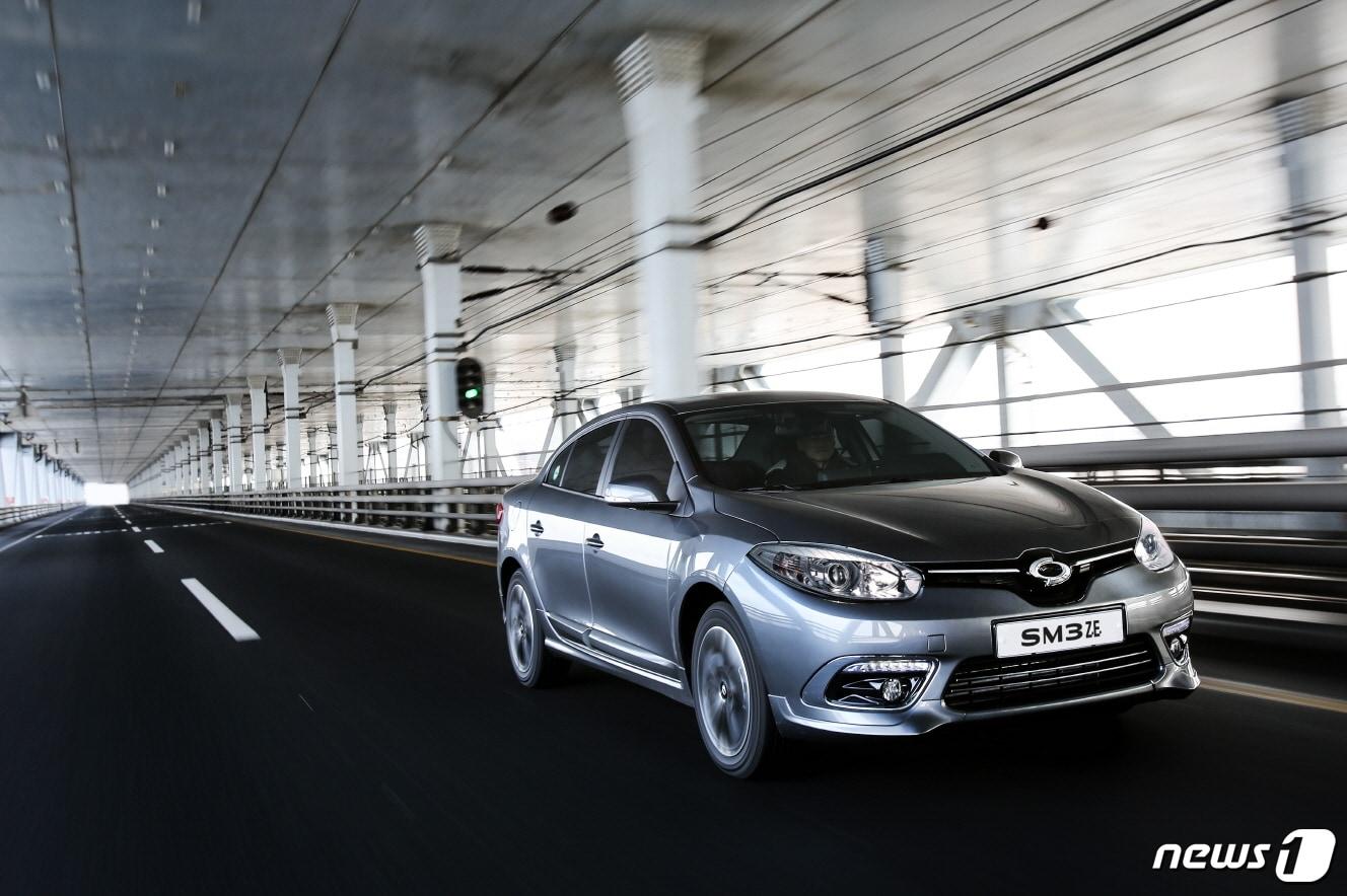 본문 이미지 - 르노삼성 신형 SM3 ZE 전기차ⓒ News1