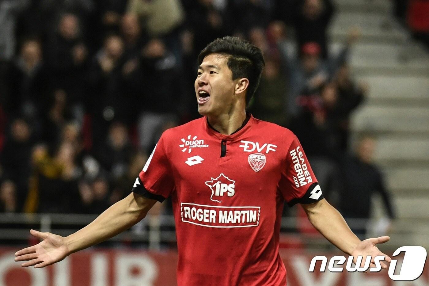 프랑스 리그1(1부리그) 디종의 권창훈. ⓒ AFP=News1