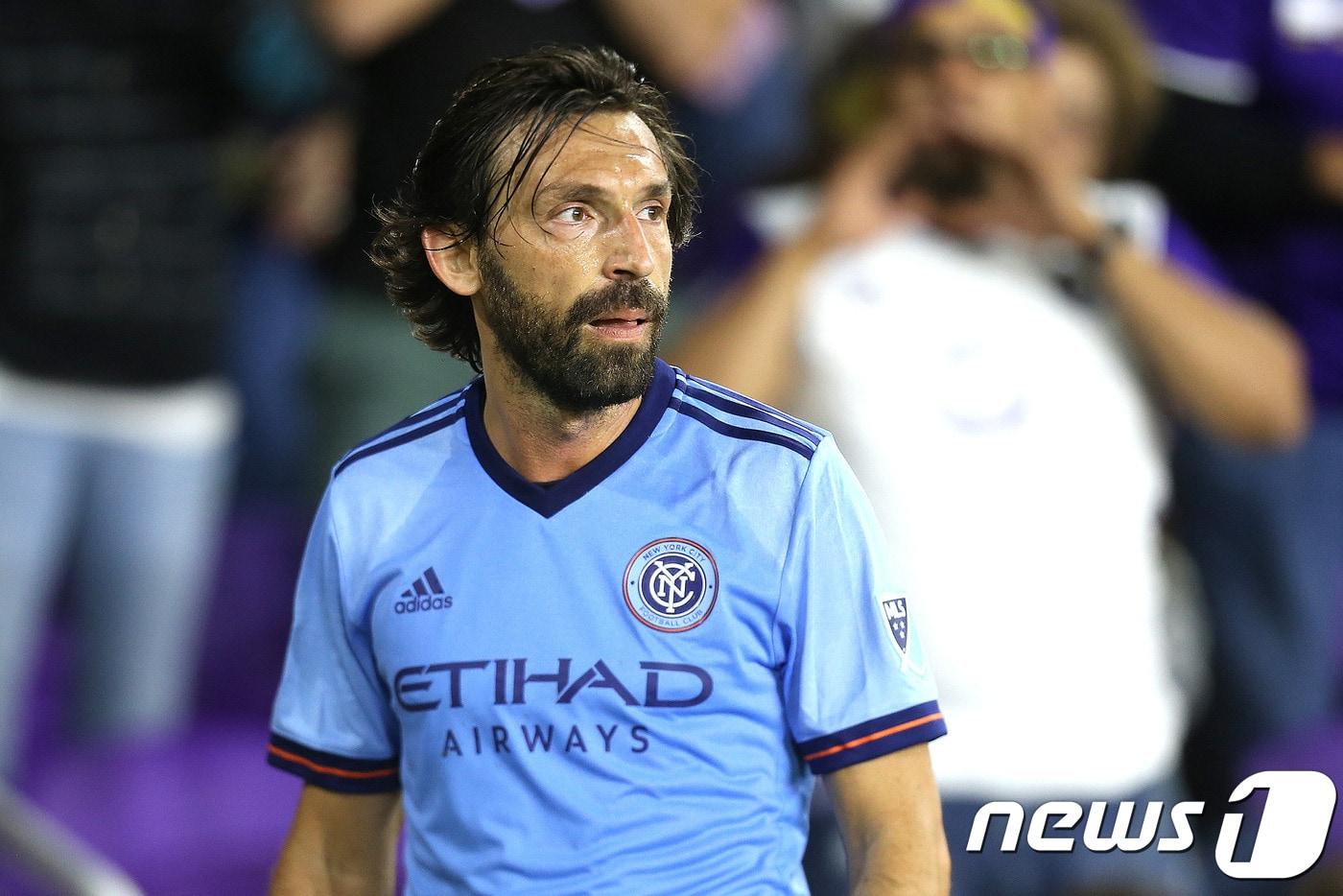 현역 생활을 마감한 이탈리아 국가대표 출신 안드레아 피를로(38·뉴욕 시티) ⓒ AFP=News1