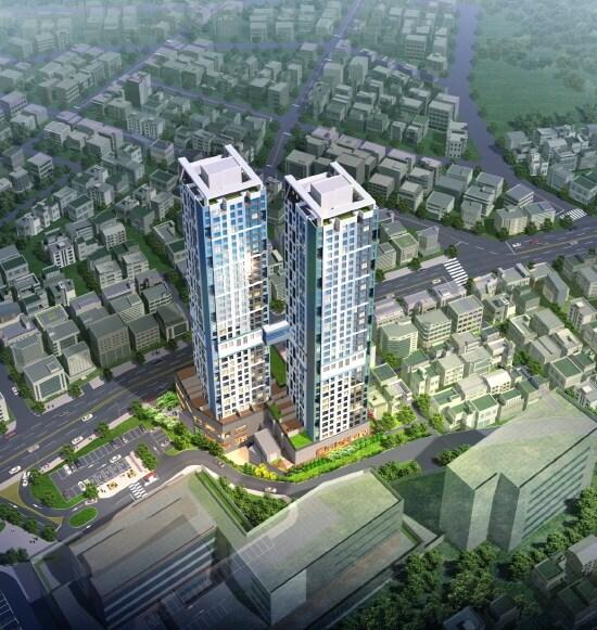 본문 이미지 - '인천 효성해링턴 타워 인하' 조감도ⓒ News1